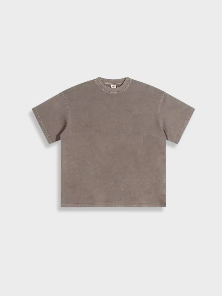 200 GSM Light Washed Cotton Tee