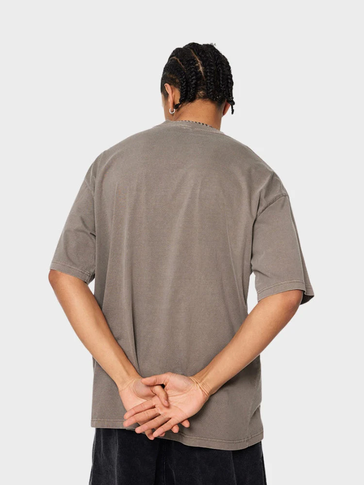 200 GSM Light Washed Cotton Tee - Image 9