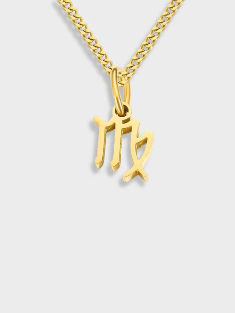Cuban Zodiac Sign Necklace - Image 9