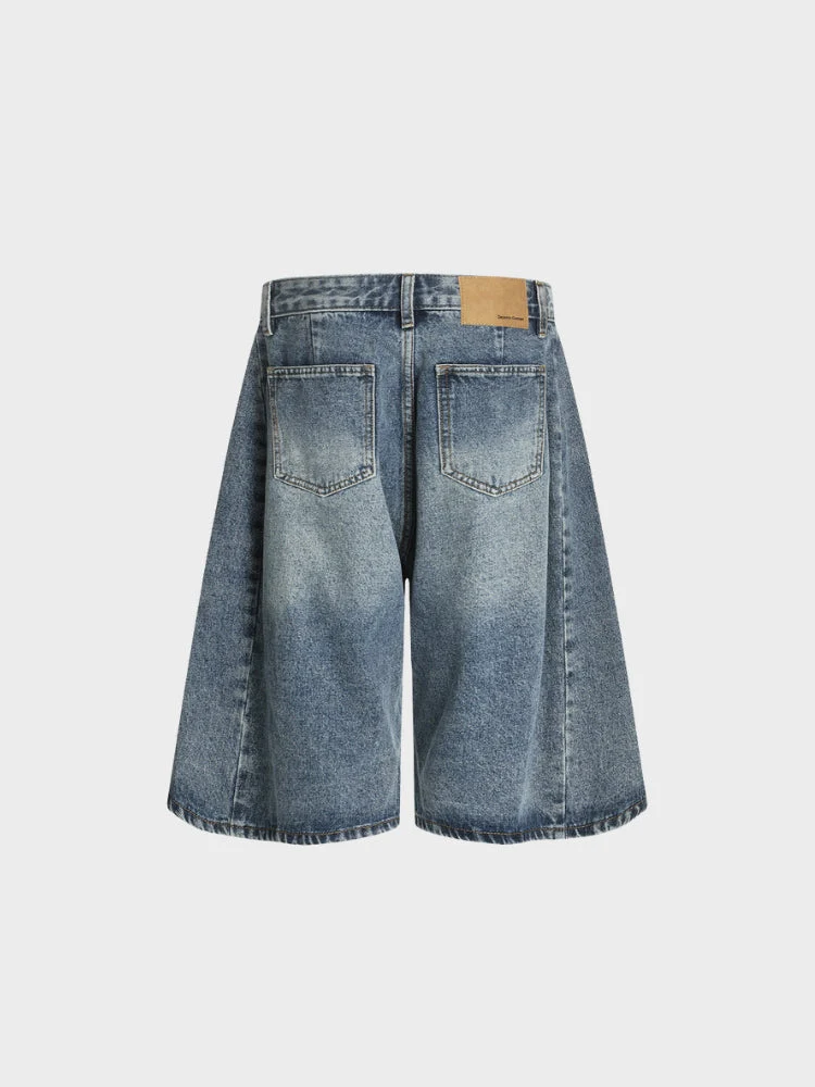DCRB Barrel Fit Basic Denim Jorts - Image 2