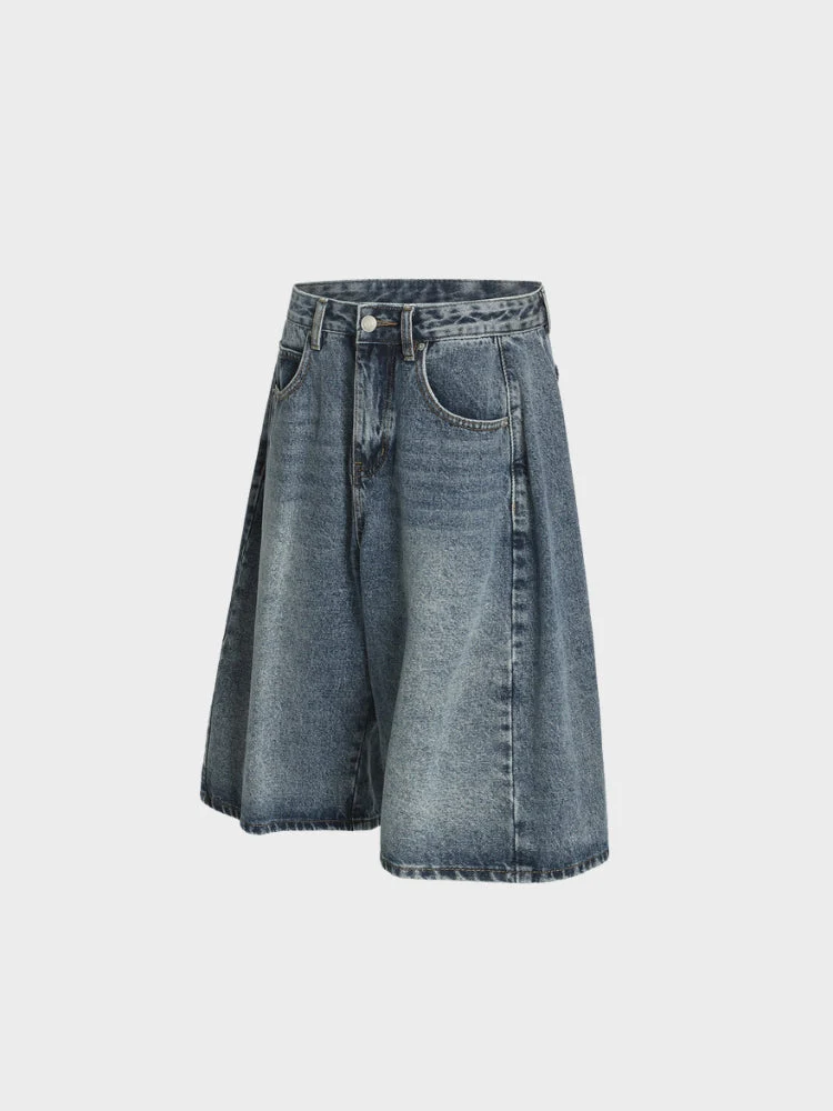 DCRB Barrel Fit Basic Denim Jorts - Image 3