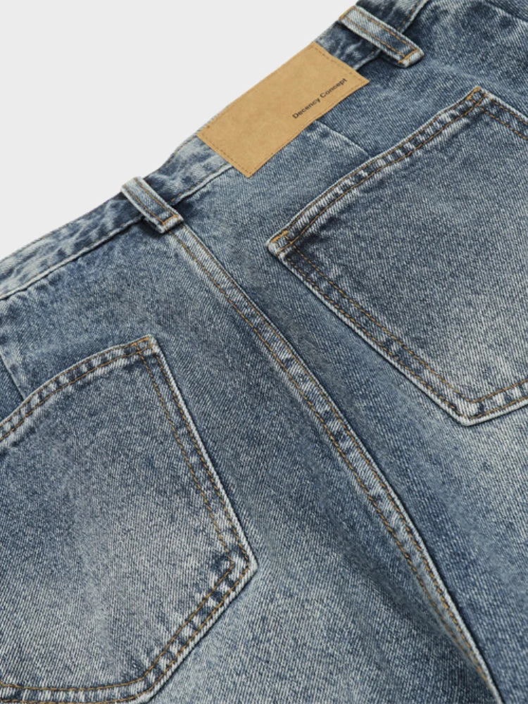DCRB Barrel Fit Basic Denim Jorts - Image 4