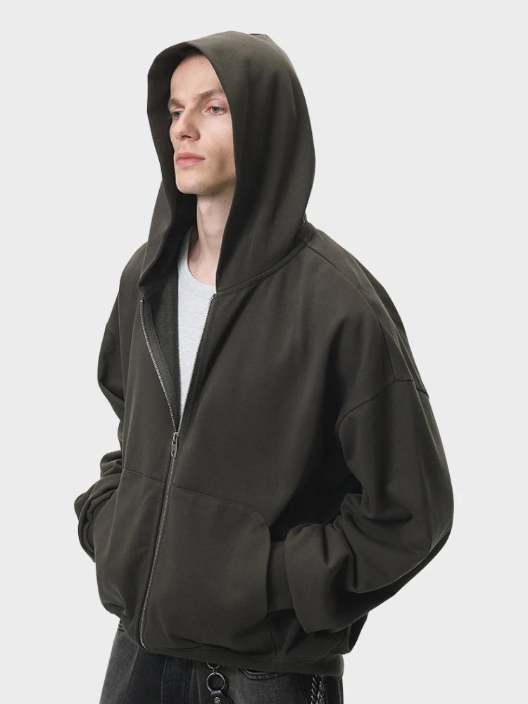 DCRB Boxy Fit Sweater with Zipper - Image 4