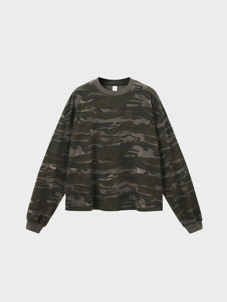 DCRB Camo Boxy Fit Longsleeve - Image 3