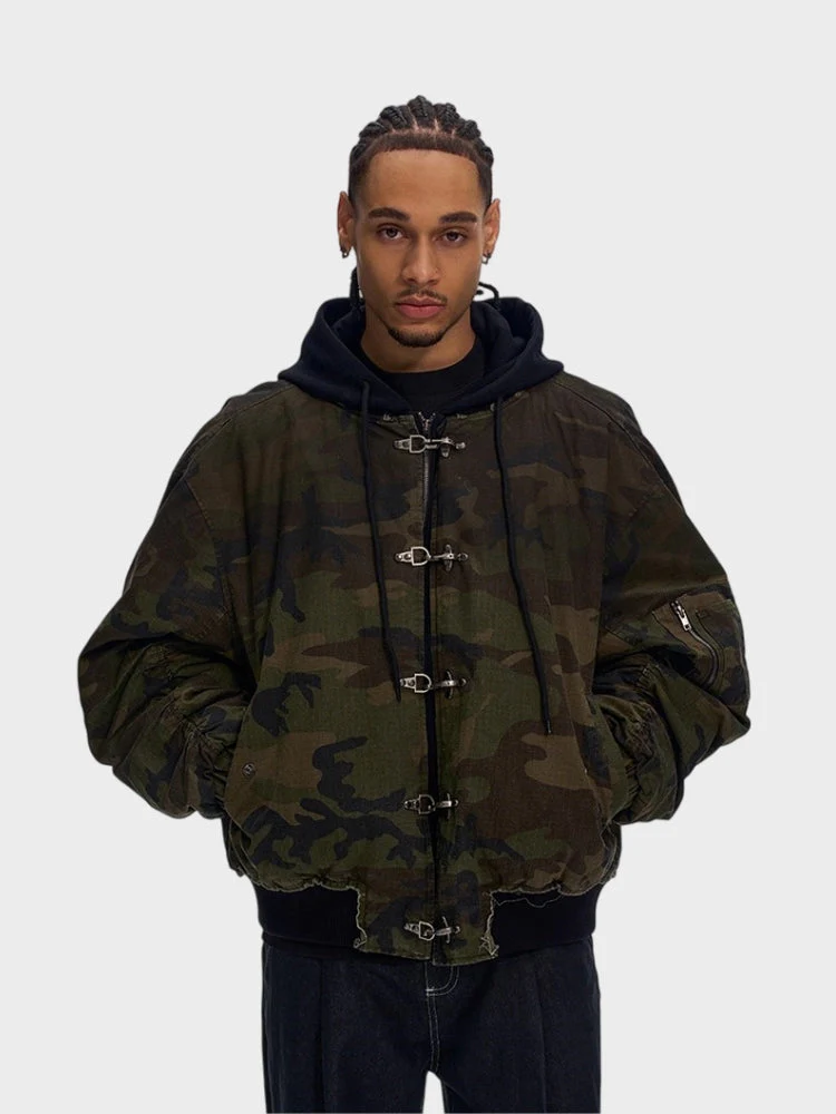 DCRB Camo Two Piece Quilted Jacket - Image 2