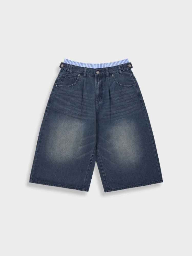 DCRB Denim Two Piece Waist Jorts - Image 3