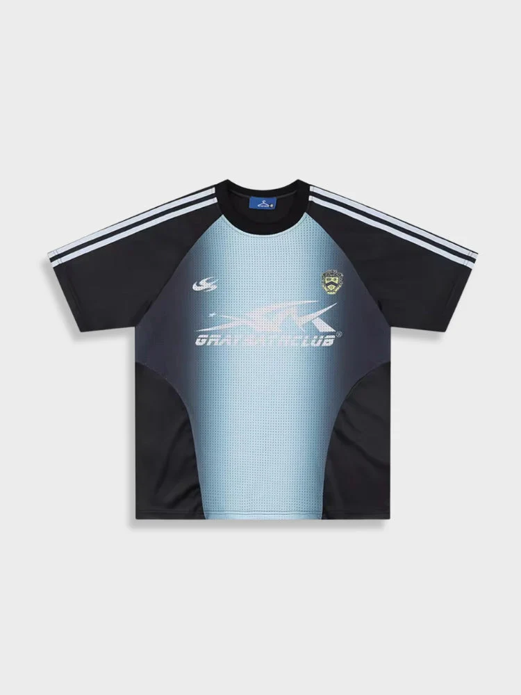 DCRB Distressed Football Mesh Tee - Image 12