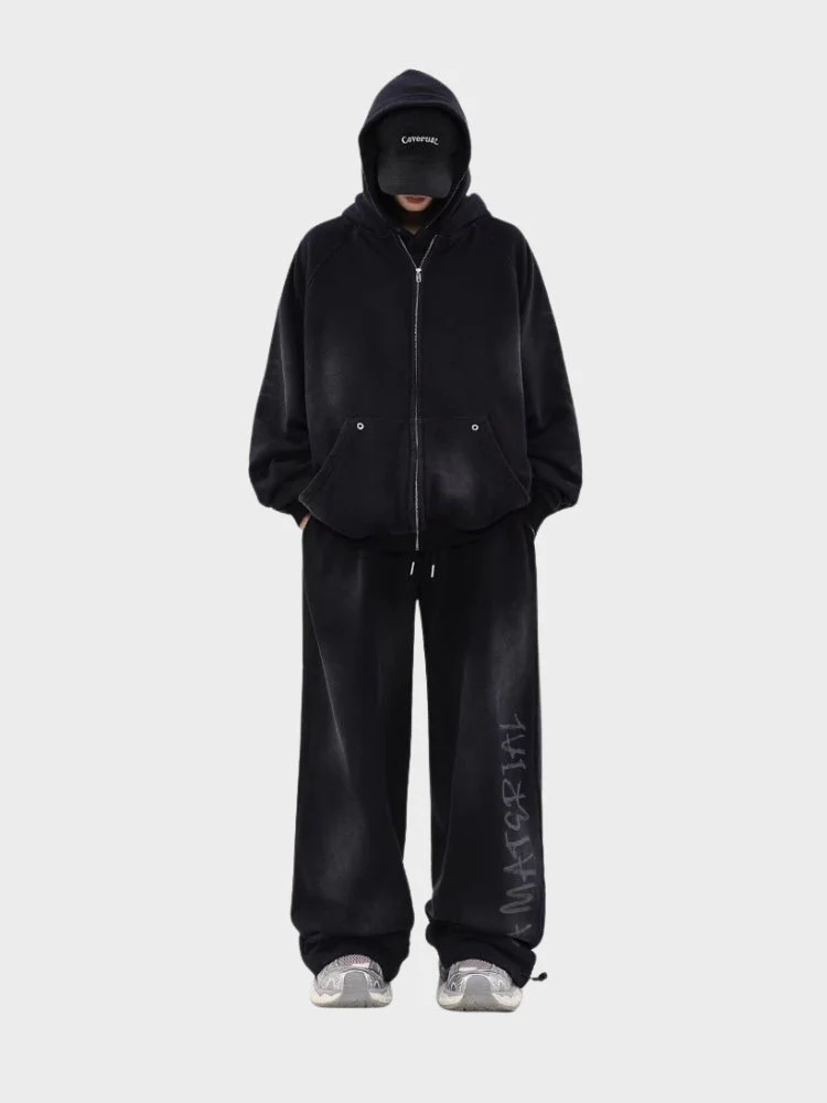 DCRB Distressed Material Zip-Up - Image 6