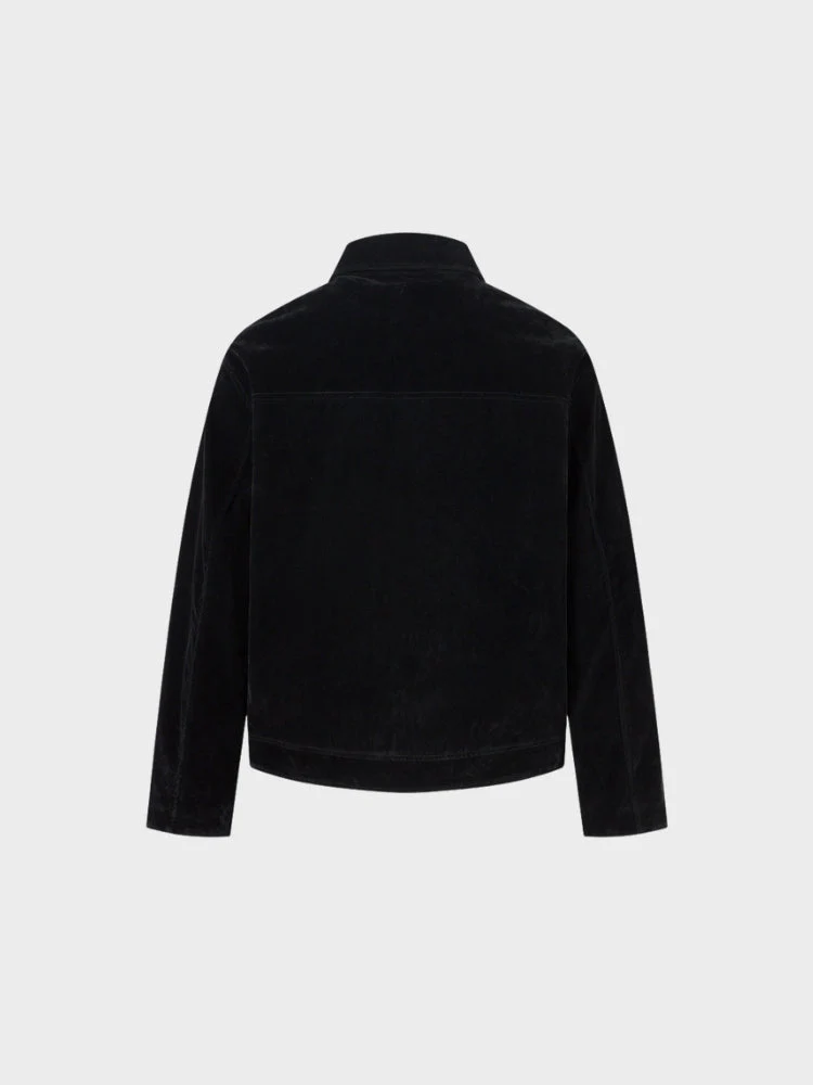 DCRB Retro Spliced Suide Jacket - Image 3