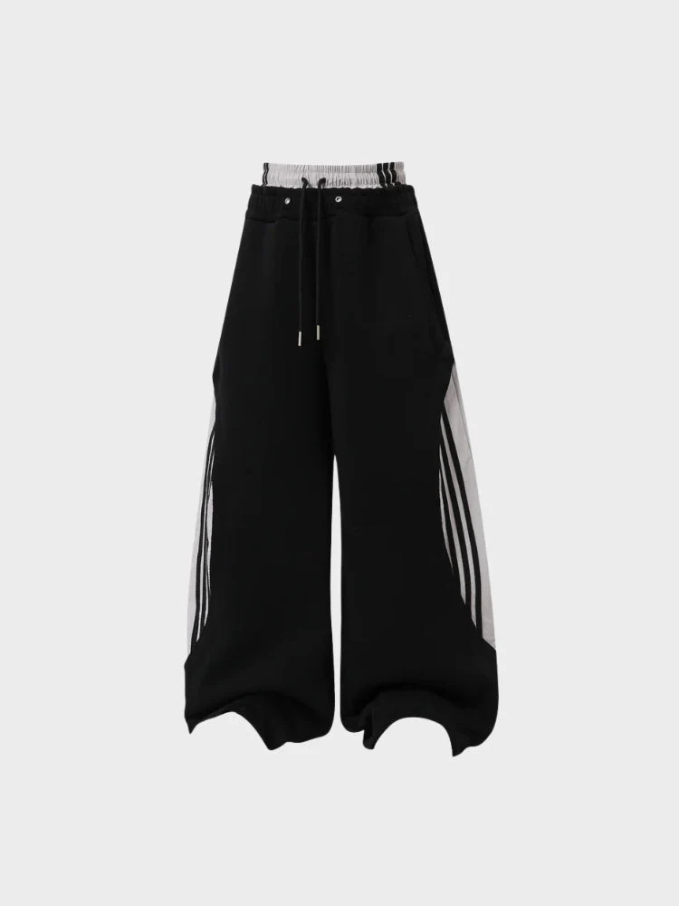 DCRB Striped Barrel Fit Joggers - Image 2
