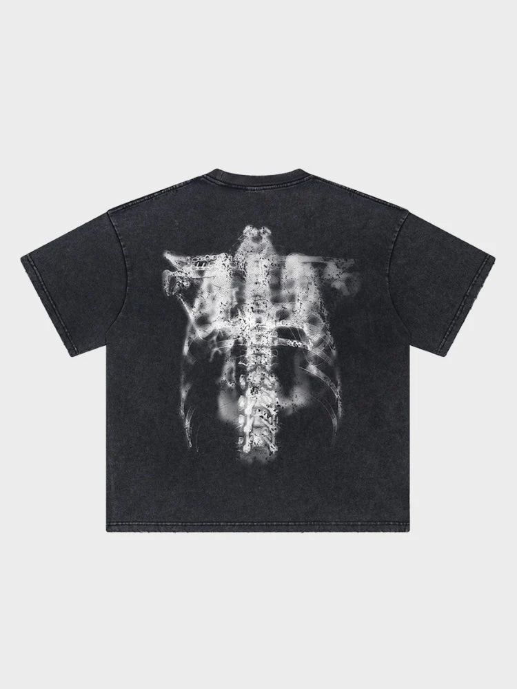 DCRB Washed Skeleton Tee - Image 2