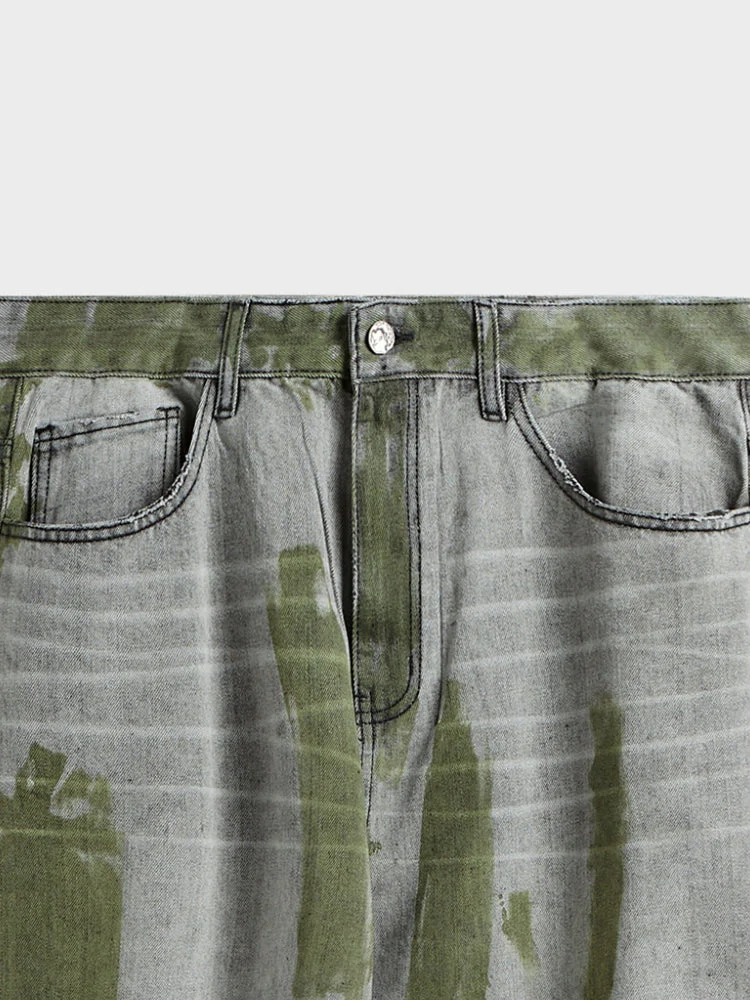 DCRB Wide Leg Contrasting Denim - Image 5