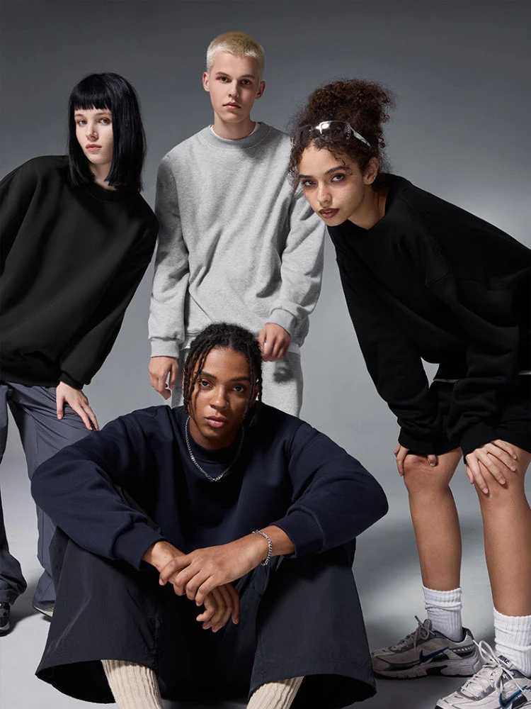 Decarba Fleece Crewneck Sweater - Image 29