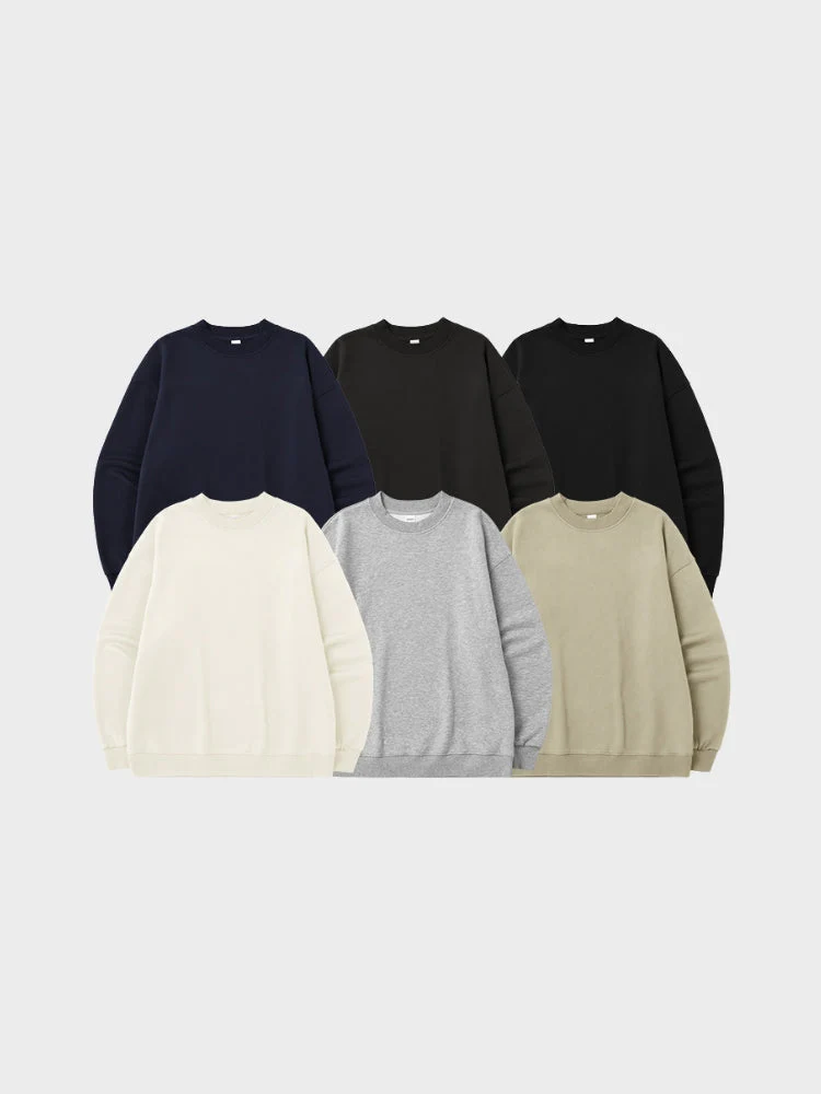 Decarba Fleece Crewneck Sweater - Image 8