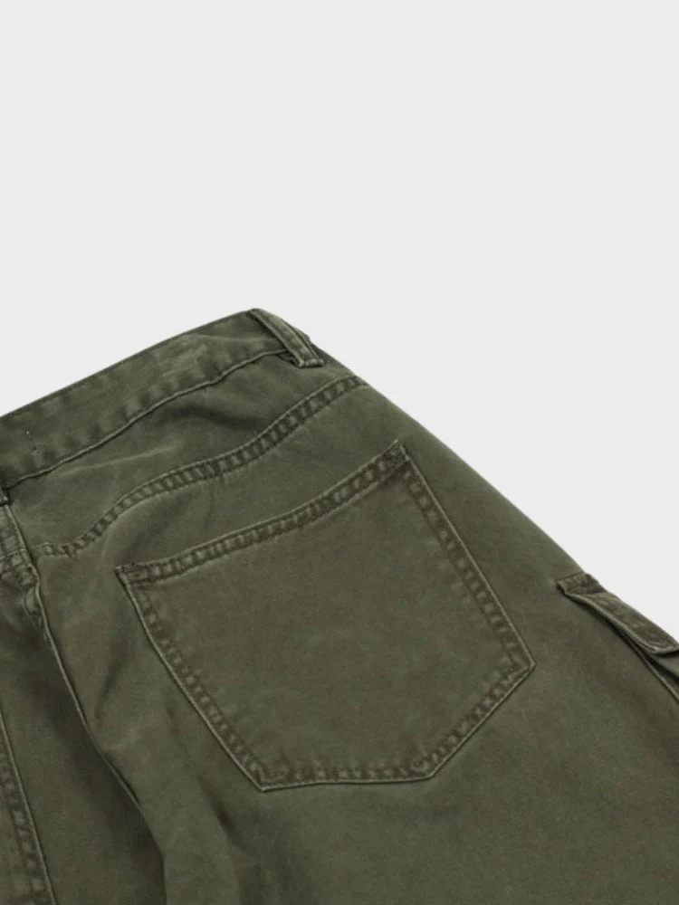 Decarba Loose Fit Pocket Cargo - Image 4