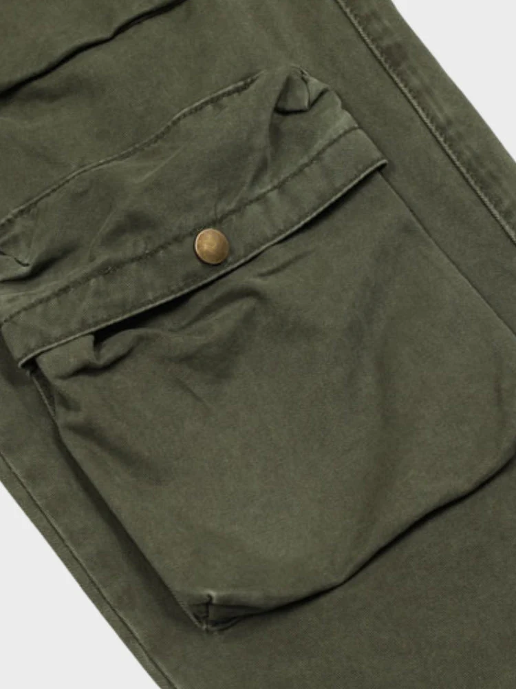 Decarba Loose Fit Pocket Cargo - Image 5