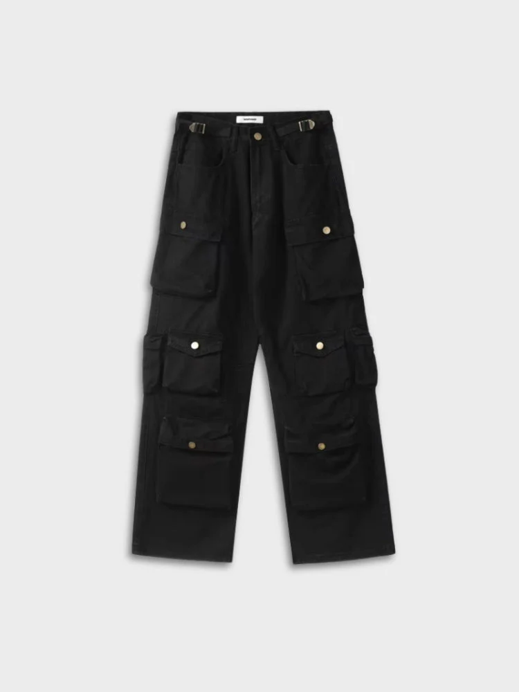 Decarba Loose Fit Pocket Cargo - Image 7