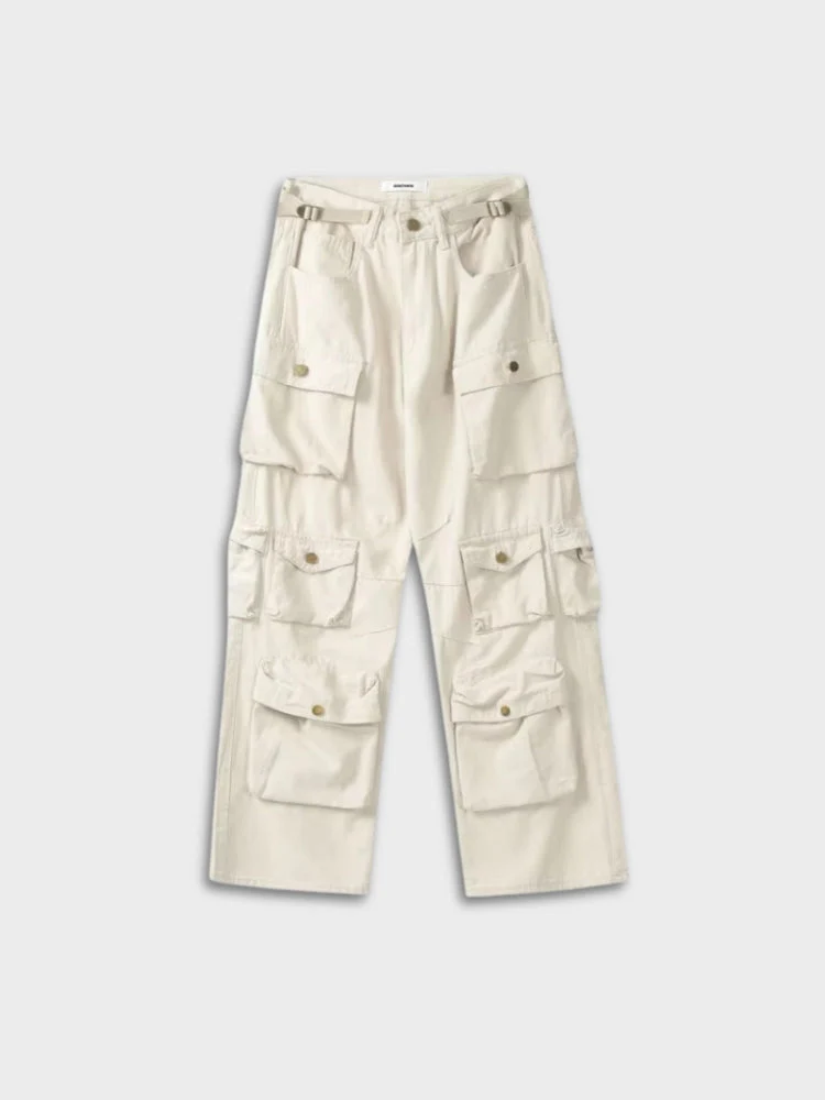 Decarba Loose Fit Pocket Cargo - Image 8