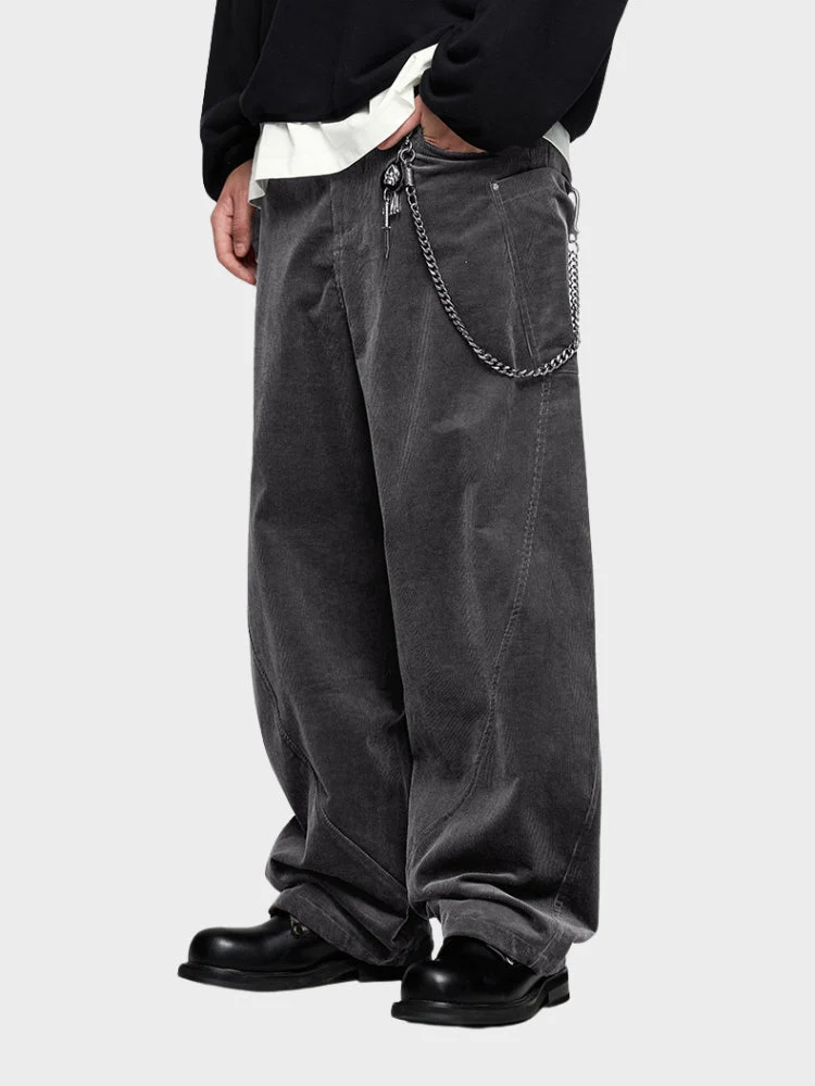 Decarba Oversized Corduroy Bottom - Image 2