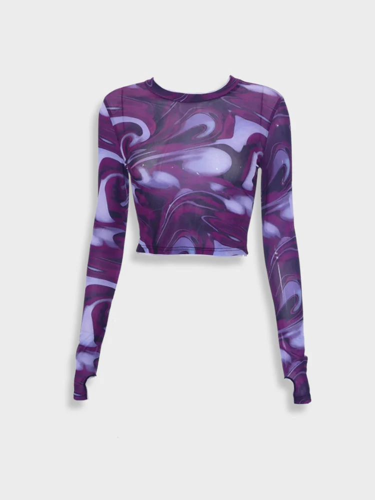 Decarba Vintage Transparant Shirt - Image 5