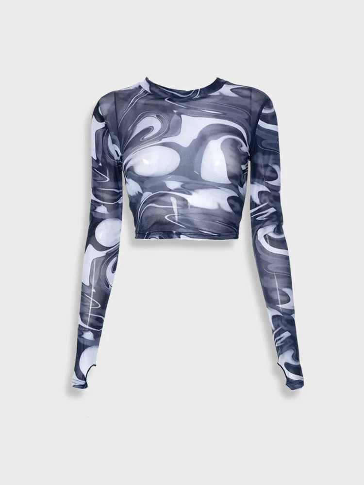 Decarba Vintage Transparant Shirt - Image 7