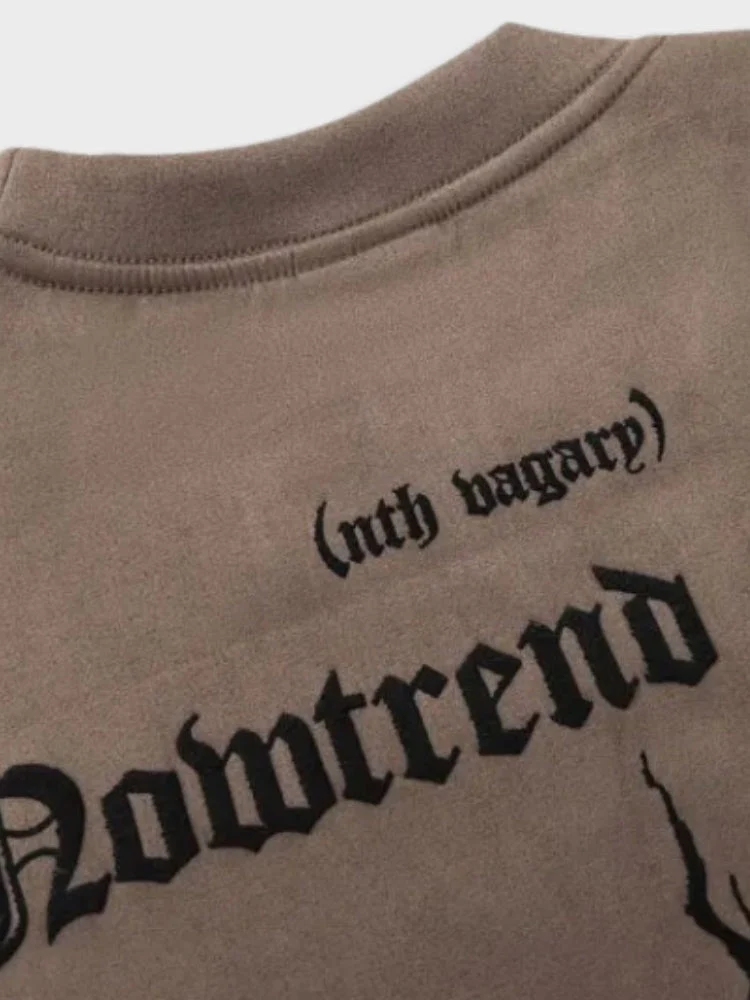 Decarba x Nowtrend Club Suede Tee - Image 3