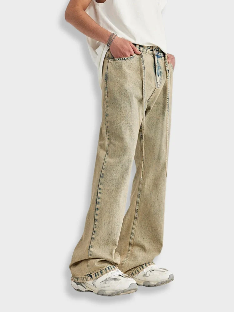 Distressed Washed Vintage Denim - Image 4