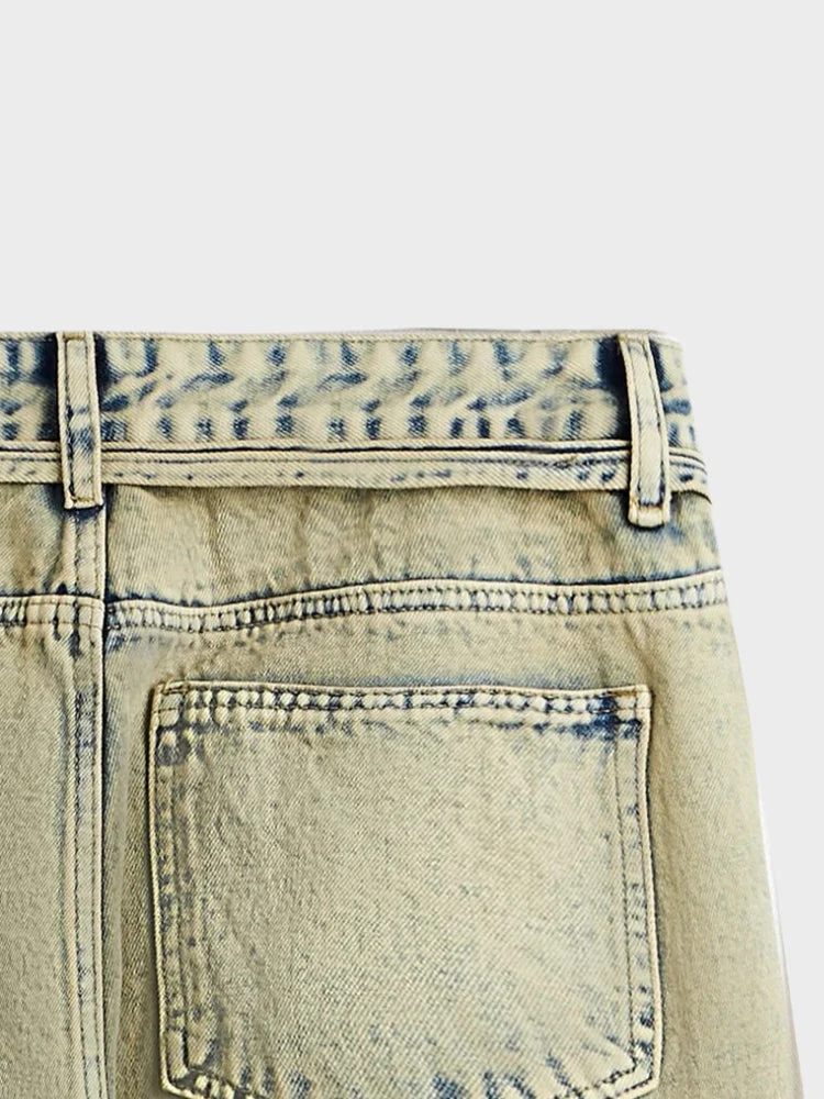 Distressed Washed Vintage Denim - Image 6