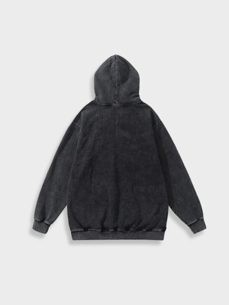 Vintage Washed Dobermann Hoodie - Image 3