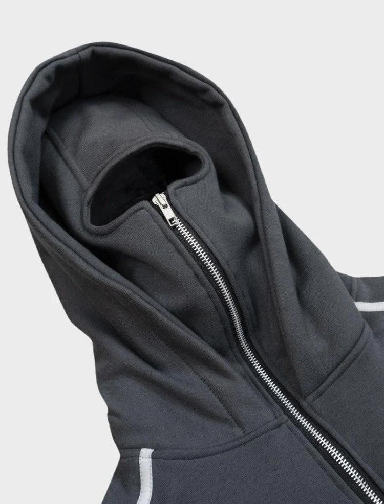 Double Hooded Ninja Hoodie - Image 3