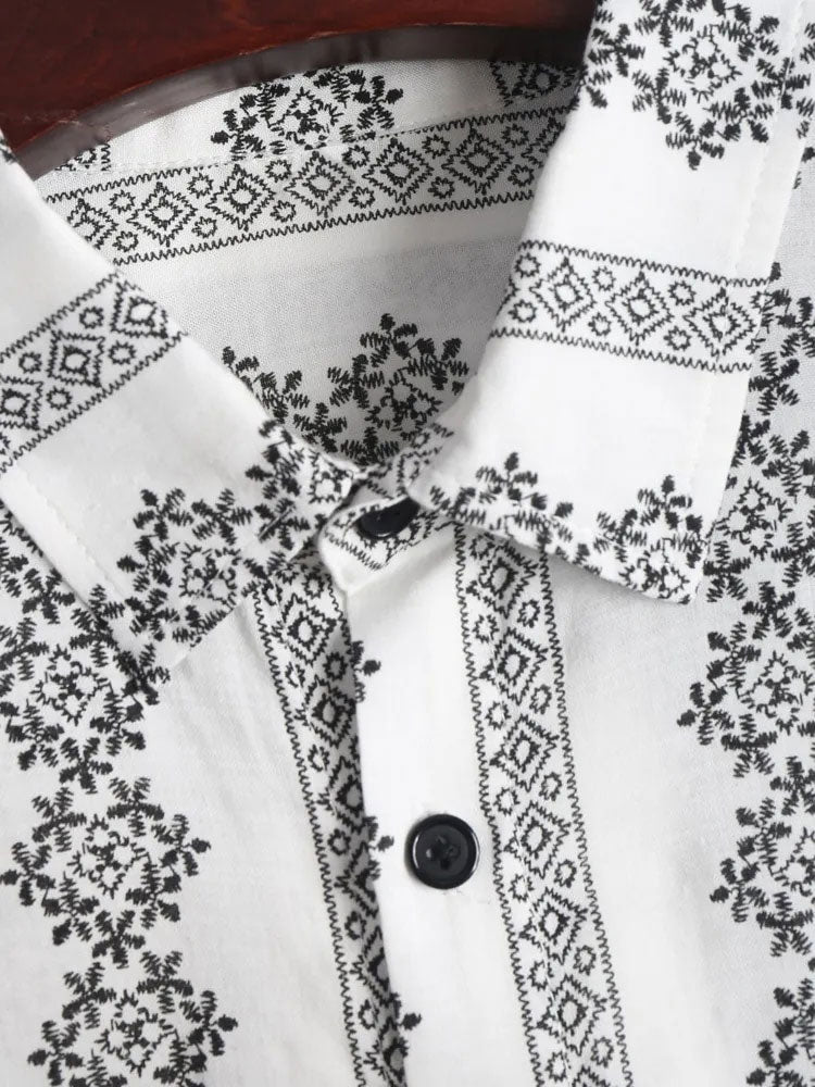 Geomatric Shirt - Verdi - Image 4