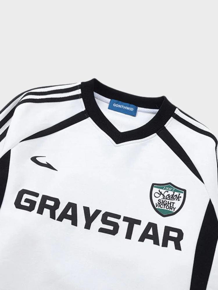 Graystar Vintage Football Sweater - Image 3