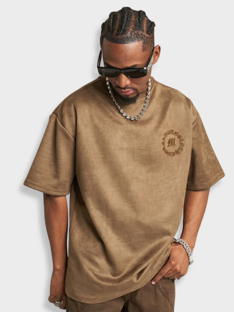Growing Vintage Suede Tee - Image 2