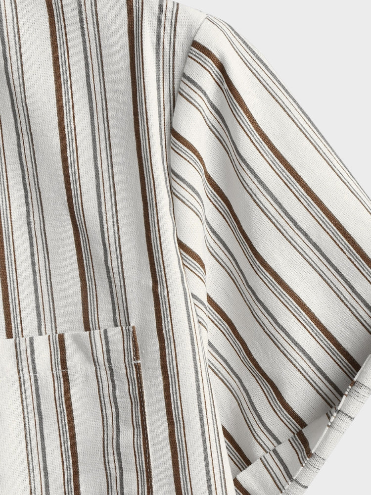 Half Button Collar Shirt Venice - Image 3