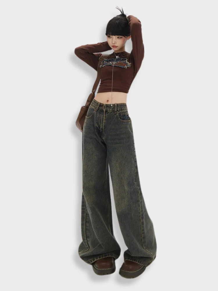 High Waist Loose Denim - Image 6