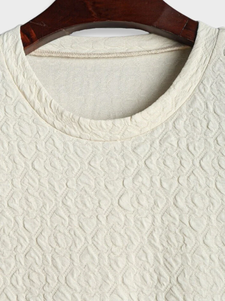 Jacquard Bubble Tee - Image 3