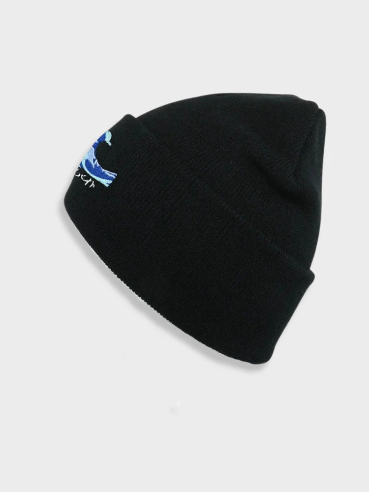 Japanese Sea Wave Beanie - Image 5