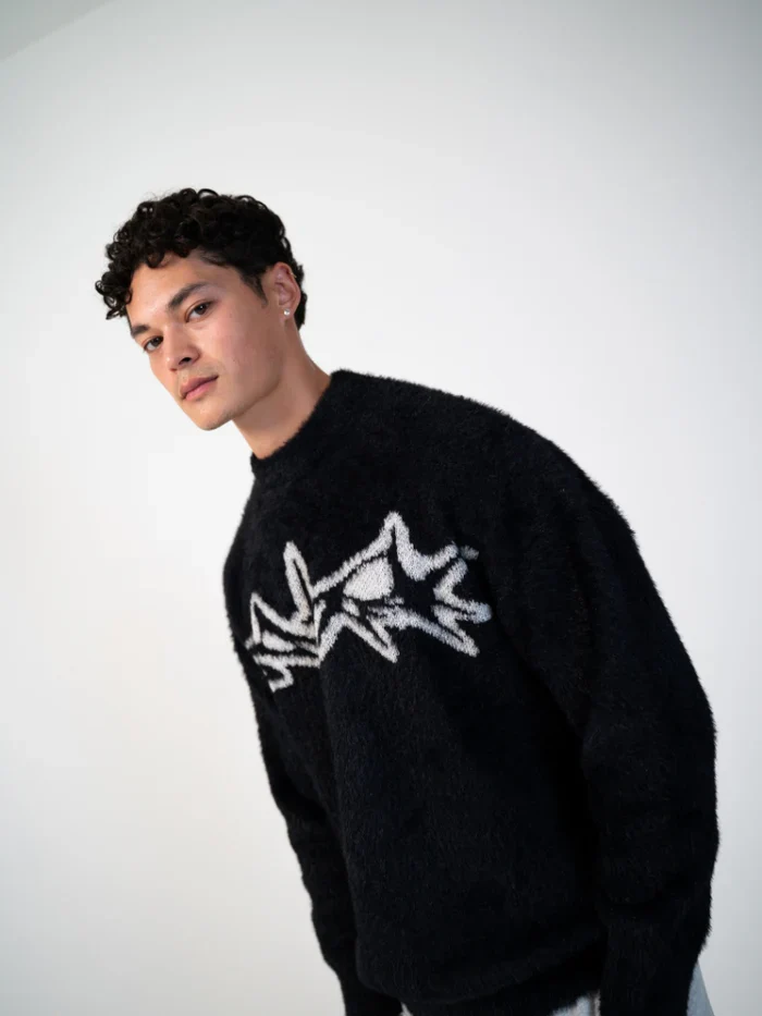 Knitted Wool DCRB Sweater - Image 6