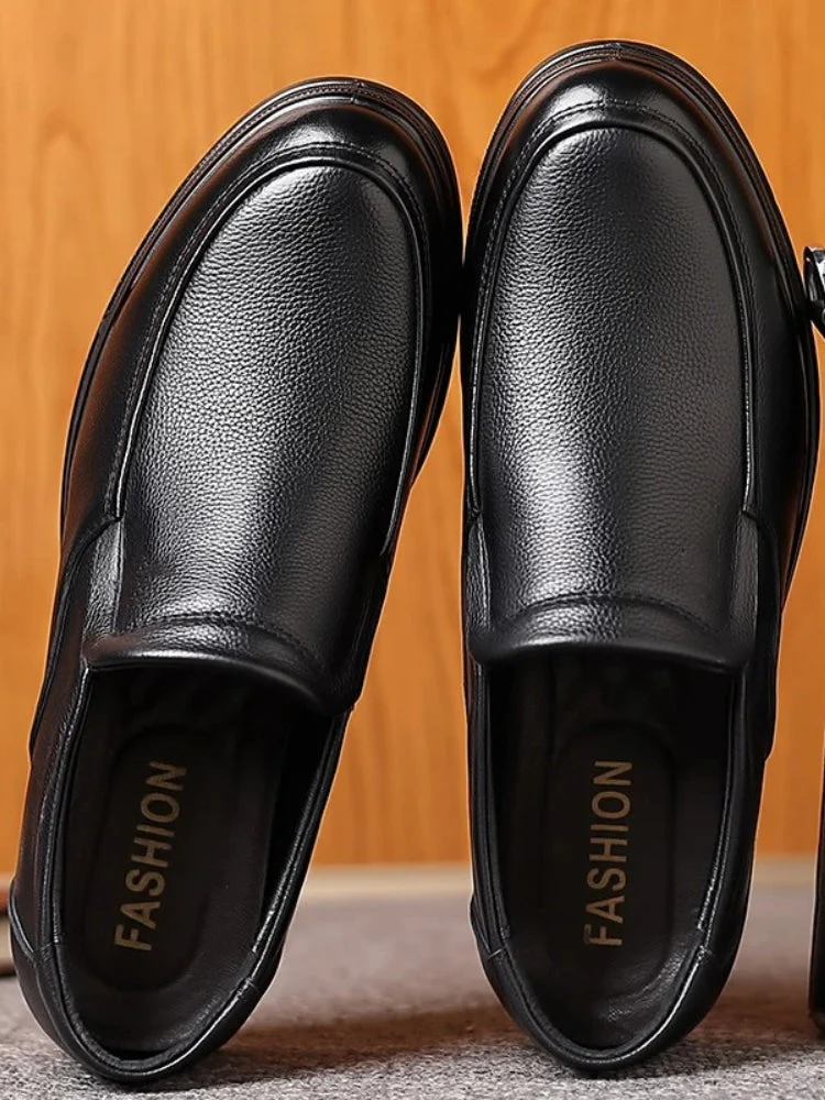 Leather Business Loafers - Image 4