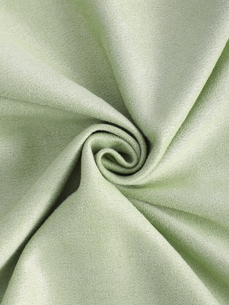 Longsleeve Polo Light Green - Image 5