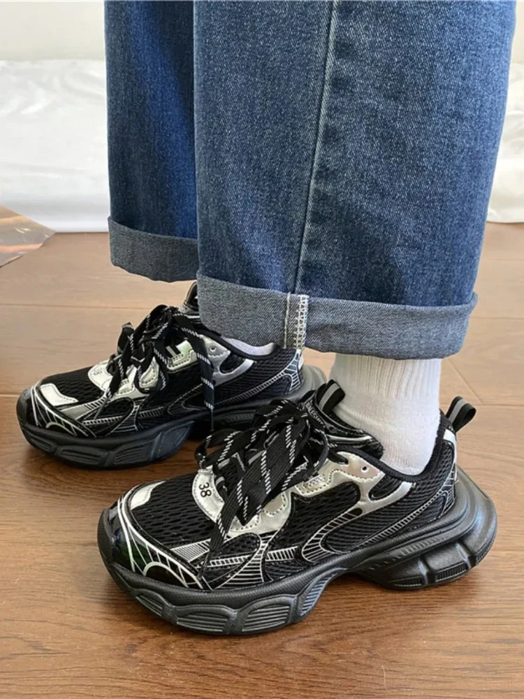 Meshy Balance Sneakers - Image 6