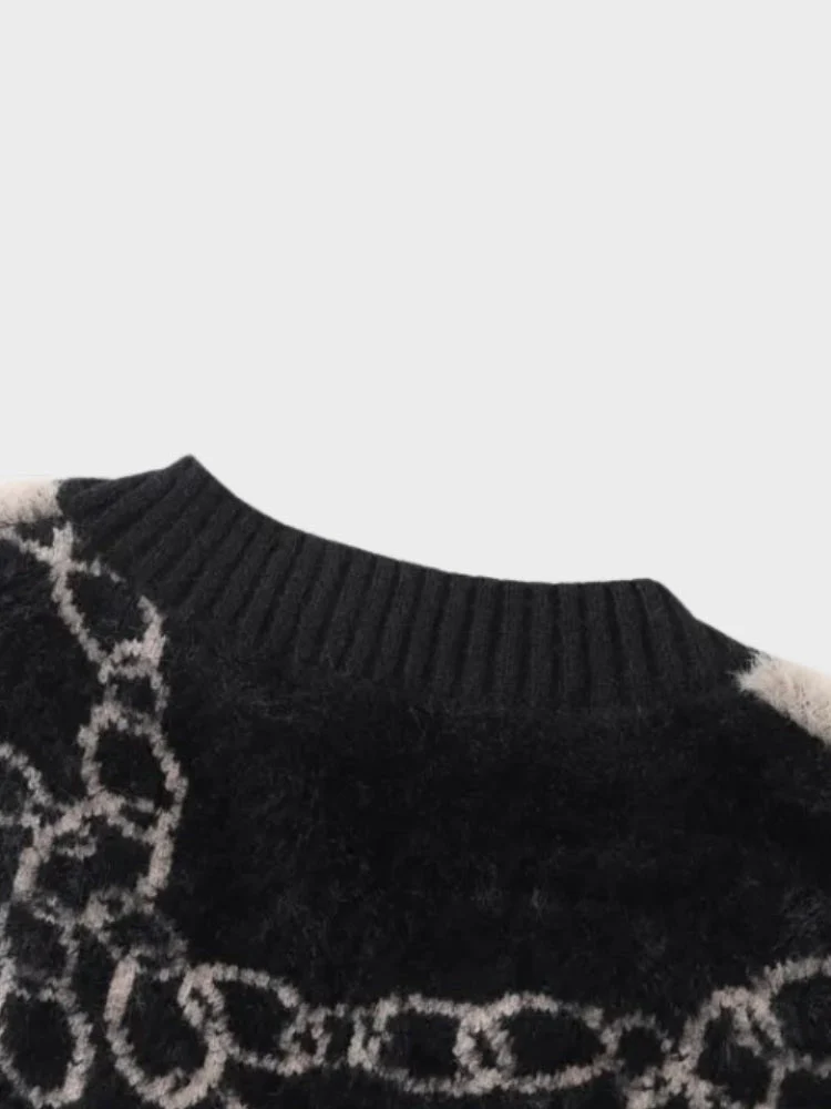 Mohair Knitted V-Neck - Image 4