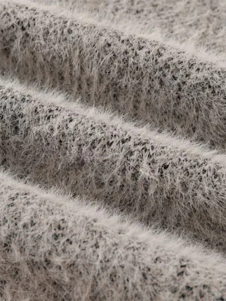Mohair Knitted V-Neck - Image 7