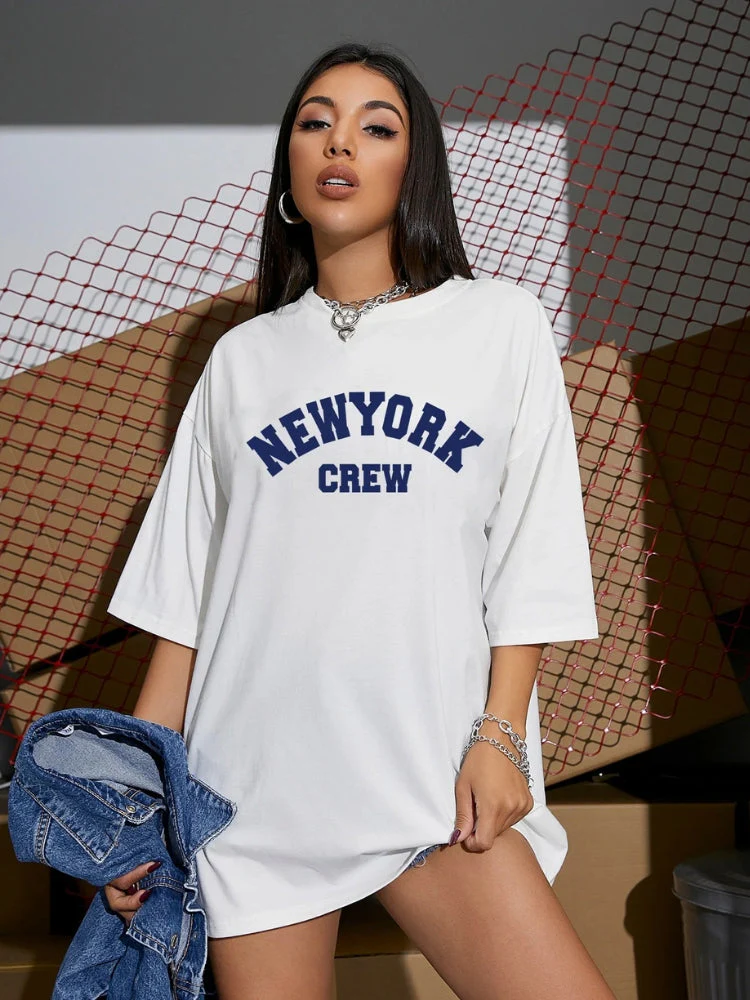 NewYork Crew Oversized Tee - Image 2