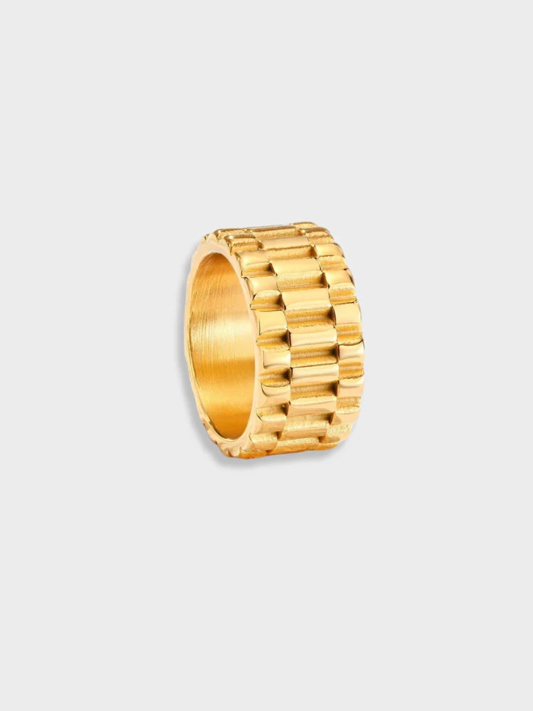 Old Money Raw Gold Ring - Image 3