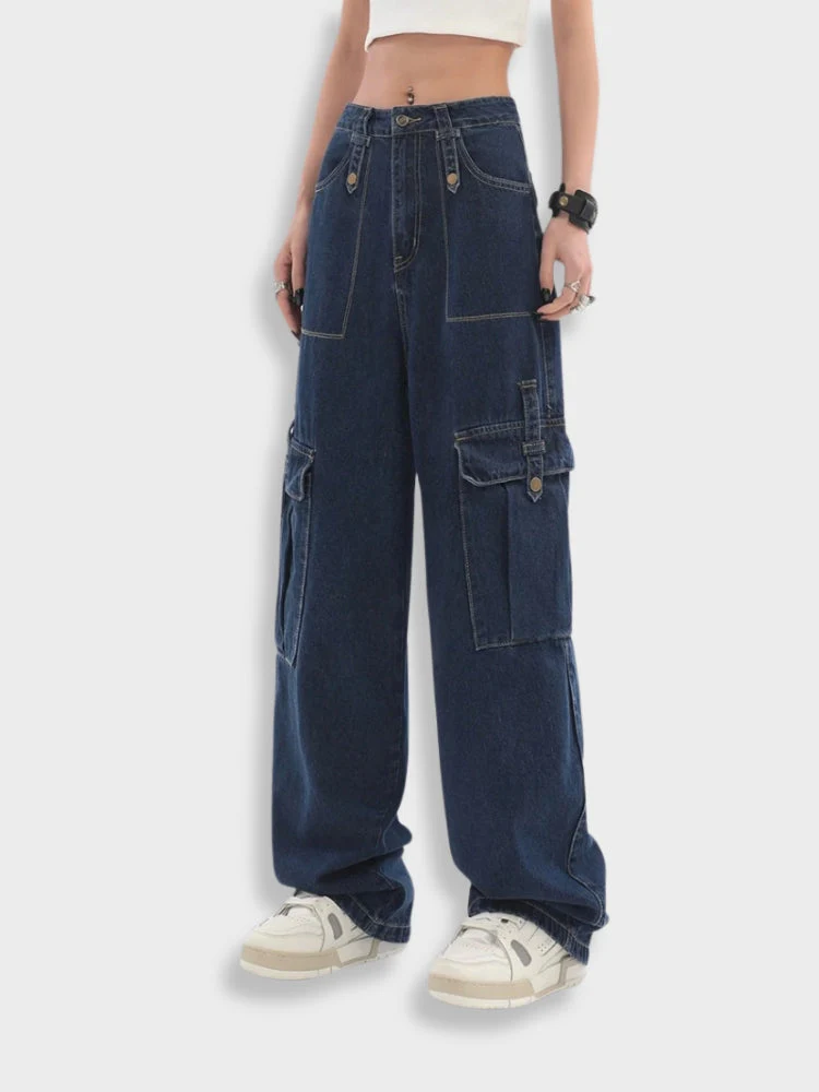 Patchwork Cargo Denim - Image 2