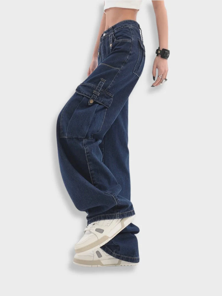 Patchwork Cargo Denim - Image 4