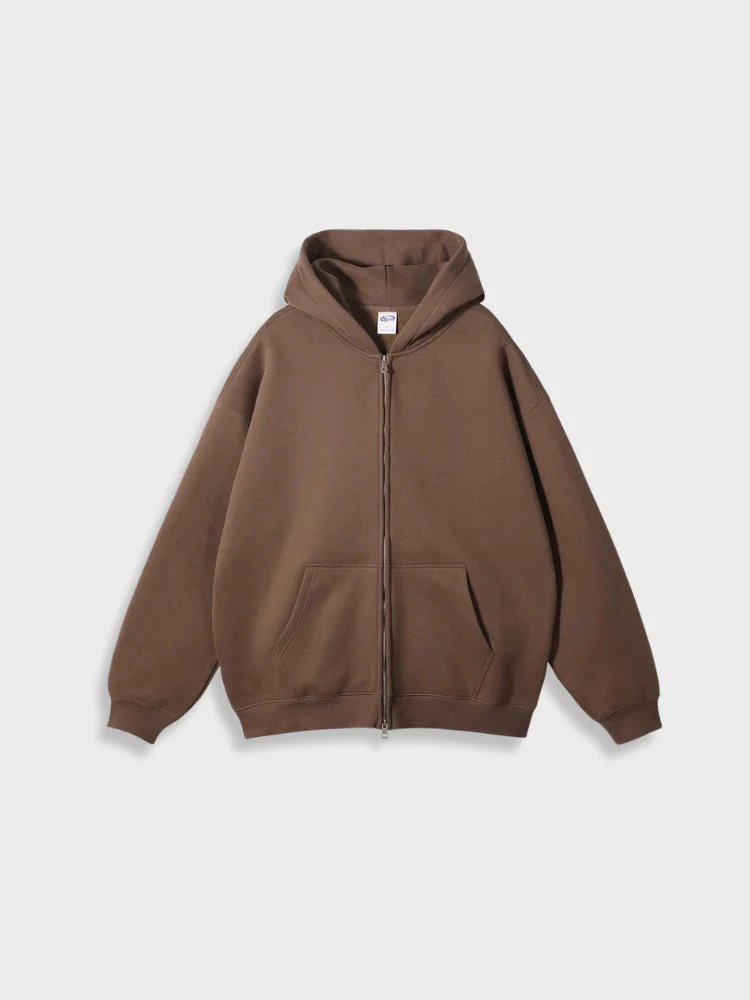 Quality Hoodie with Zipper - Image 20