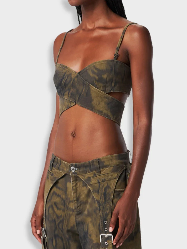 Sexy Camouflage Summer Top - Image 7