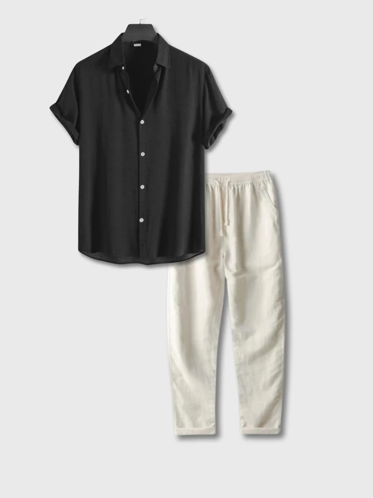 Linen Summer Set - Cannes by Night - Image 4